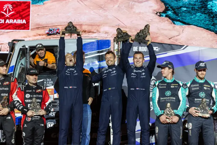Dakar Rally 2026: NORDIS trio raising trophies high on podium